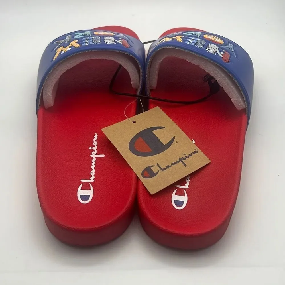 Champion IPO SLIDES-New York - NWB-size 10‎